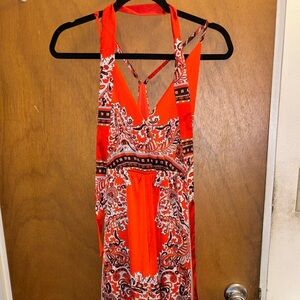 Banjul jumpsuit with tie